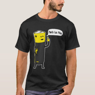 T-shirt Batterie Ponte Las Pilas Motivation