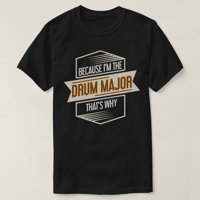 T-shirt Batterie principale tambour (Design devant)