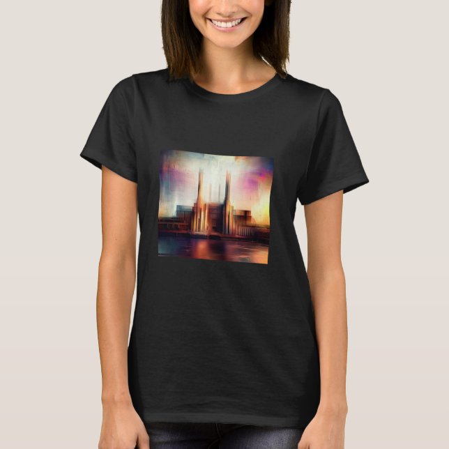 T-shirt Battersea South London Tee - shirt Power Station (Devant)