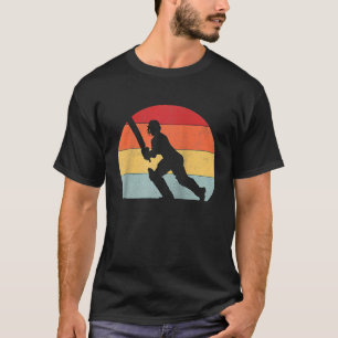 T-shirt Batteur de cricket Angleterre Inde Pakistan États-