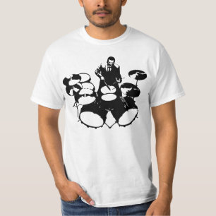 T-shirt Batteur de jazz