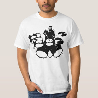 T-shirt Batteur de jazz