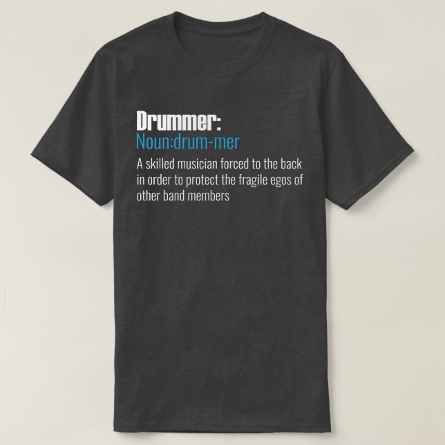 T-shirt Batteur : Noun (Design devant)