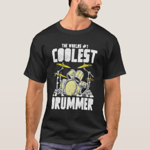 T-shirt Batteur Pour Hommes Mondes Numéro 1 Plus Froid Bat