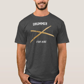 T-shirt Batteur pour l'embauche 2