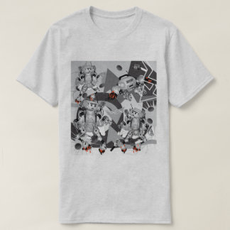 T-shirt Battle of the Hiphop Robots 
