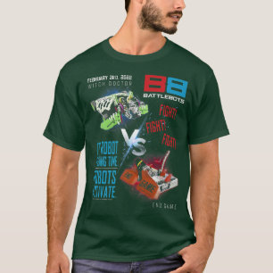 T-shirt Battlebots 3 février Principal événement sorcière