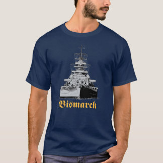 T-shirt Battleship Bismarck