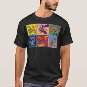 T-shirt Bau Cua Tom Ca Jeu Vietnamien 