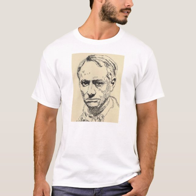 T-shirt baudelaire (Devant)