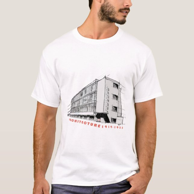 T-SHIRT BAUHAUS (Devant)