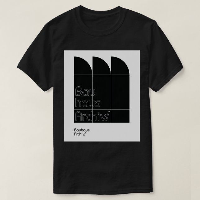 T-shirt Bauhaus 33 (Design devant)