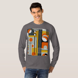 T-shirt Bauhaus Conception géométrique 01 Parfait Pour