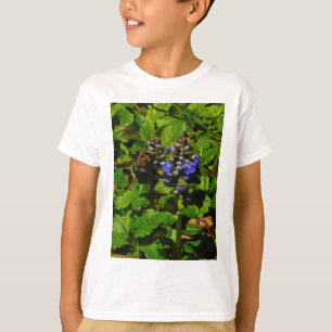 T-shirt Baume d'abeille pourpre et bourdon