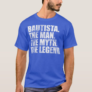T-shirt BautistaBautista Nom de famille Bautista nom de fa