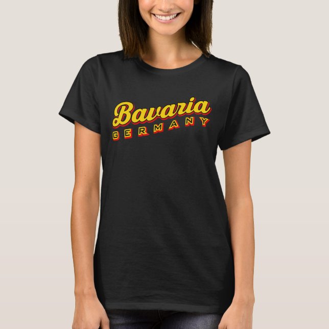 T-shirt Bavière Allemagne (Devant)