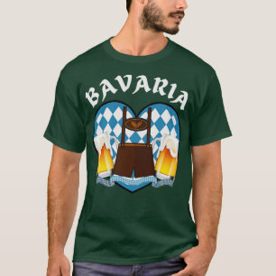 T-shirt Bavière Allemagne Bière Bavaroise