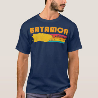 T-shirt Bayamn Porto Rico Souvenir Vintage détendu 2