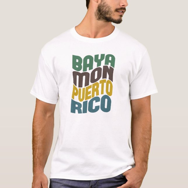 T-shirt Bayamon Porto Rico (Devant)