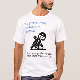 T-shirt Bayerische Motoren Werke Lean in