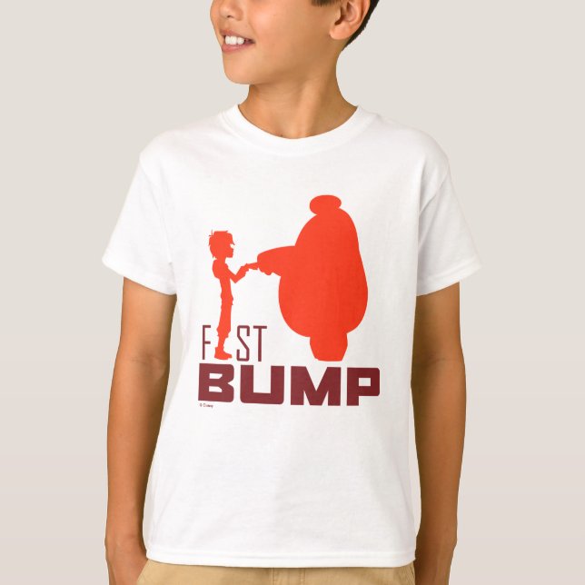 T-shirt Baymax et Hiro| Poignée (Devant)