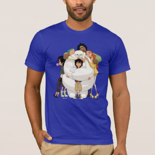 T-shirt Baymax et ses amis