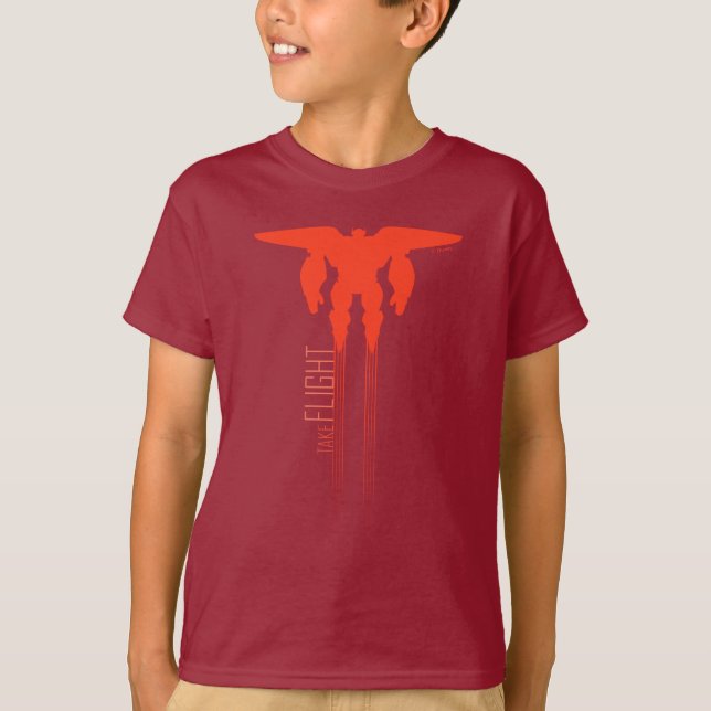 T-shirt Baymax| Prendre le vol (Devant)