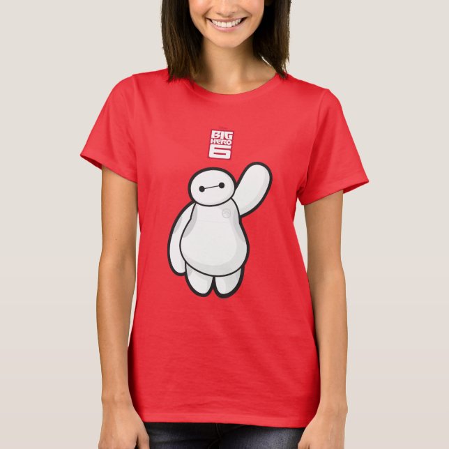 T-shirt Baymax Waving (Devant)