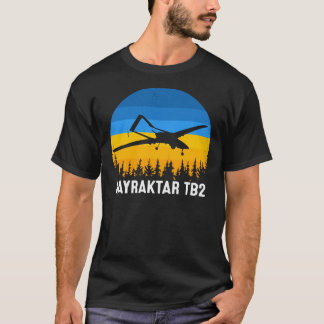 T-shirt Bayraktar TB2 - Drone turc soutien Ukraine Vintag