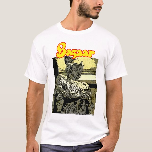 T-shirt Bazar "chemise du chevalier" (Devant)