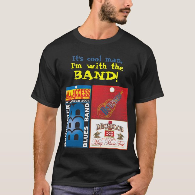 T-SHIRT BBB, FONCTIONNAIRE, ROADIE (Devant)