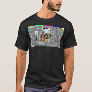 T-shirt BBC Test Card 1970