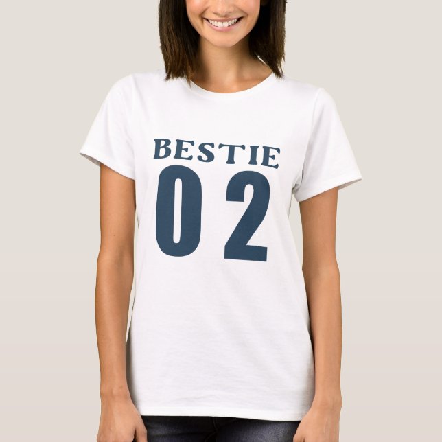 T-shirt BBF Bestie 01 - Best Friend (Devant)