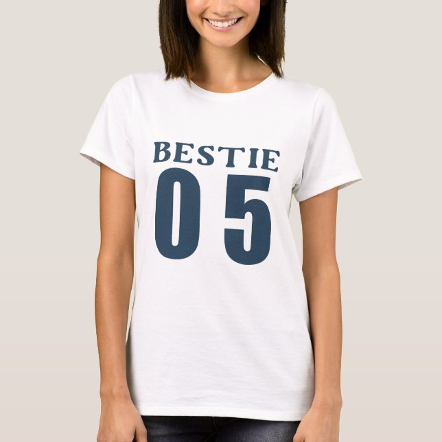 T-shirt BBF Bestie 01 - Best Friend (Devant)