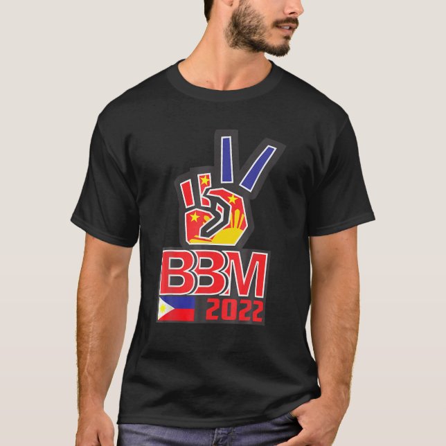 T-shirt BBM 2022 - Bong Bong Marcos BBM Philippines 2022 (Devant)