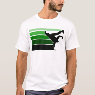T-shirt BBOY dégradé noir