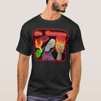 T-shirt BBQ de bonhomme d'Ol
