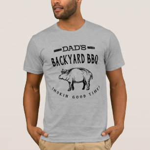 T-shirt BBQ Jardin de papa Porc