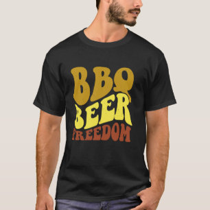 T-shirt BBQ super Beer Freedom BBQ Love