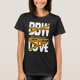T-shirt Bbw Love Only