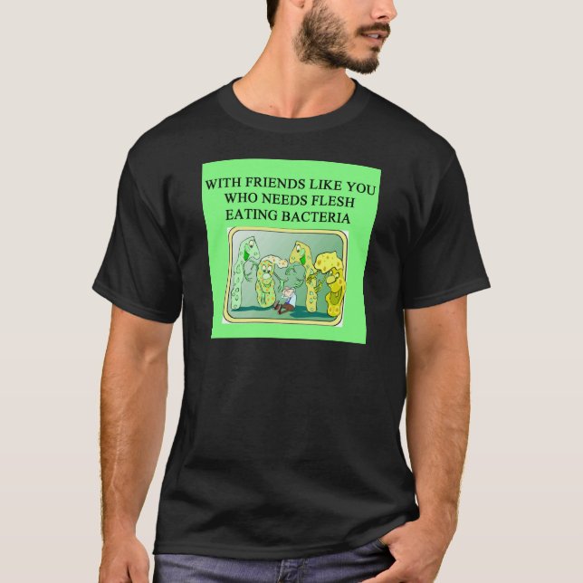 T-shirt bcateria de consommation de chair (Devant)