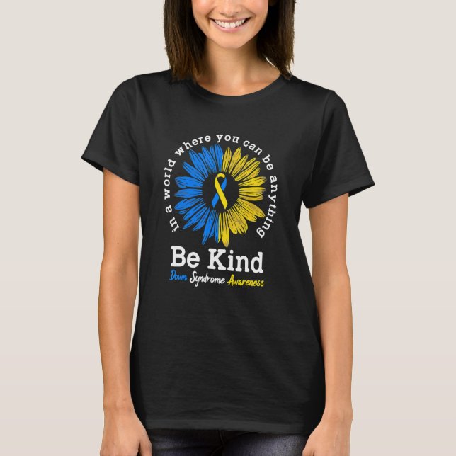 T-shirt Be enfant Syndrome de Down (Devant)