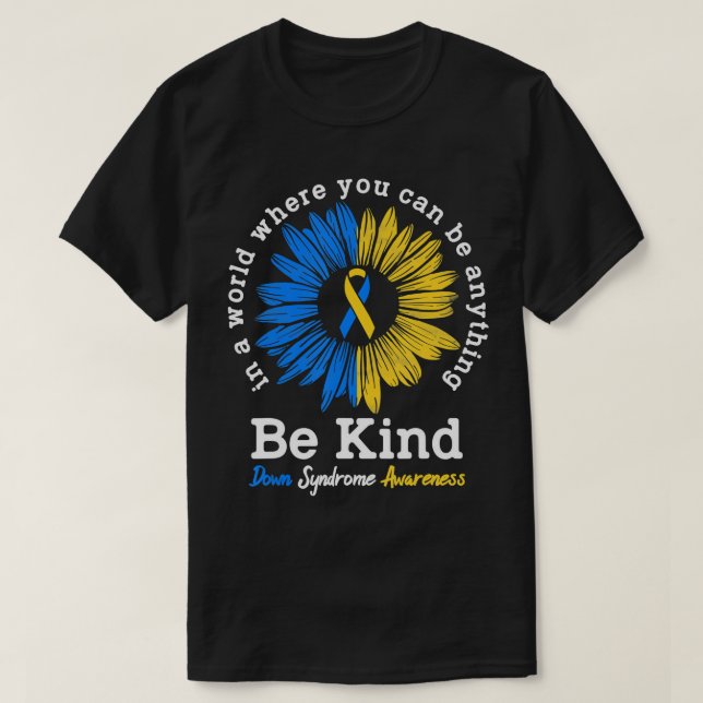 T-shirt Be enfant Syndrome de Down (Design devant)