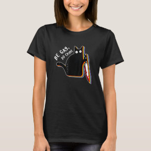 T-shirt Be Gay Do Crime Black Cat Lgbtq Trans Pride Mois