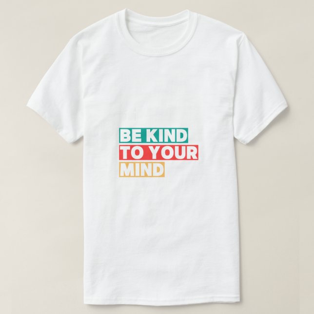 T-shirt Be Kind" (Design devant)