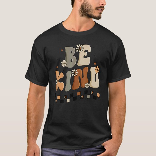 T-shirt Be Kind ASL Sign Language Inspirational Teacher Ki (Devant)