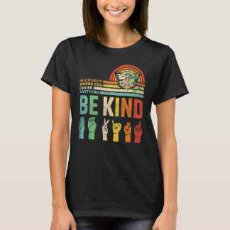 T-shirt Be Kind Autism Awareness Mom Dad Grandma Teacher K