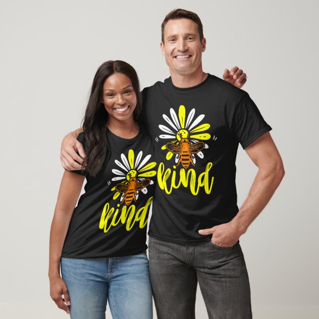 T-shirt Be Kind Bee and Daisy (Unisexe)