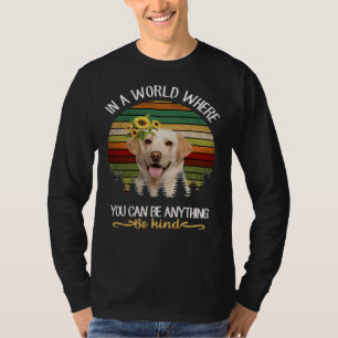 T-shirt Be Kind Chien Labrador