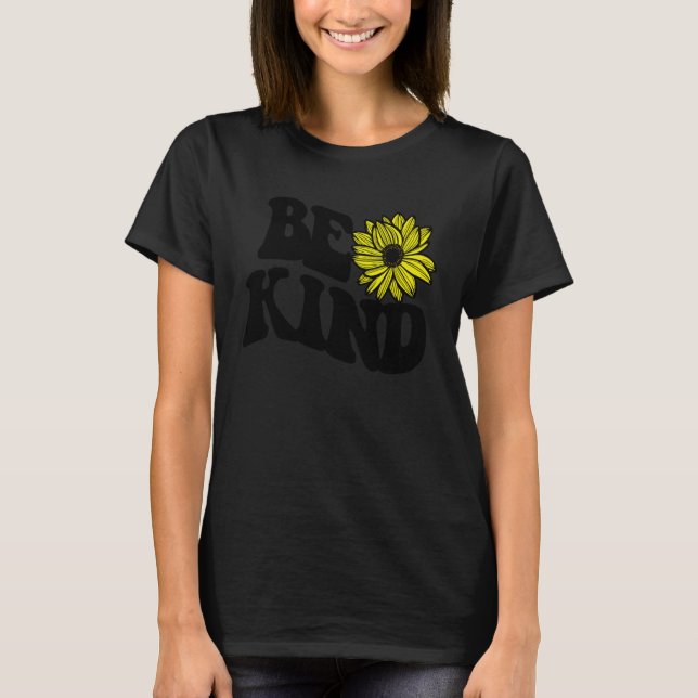 T-shirt Be Kind  Love  Blessed  Grateful  Kindness  1 (Devant)